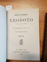 Matteo Ricci - Delle Istorie Di Erodoto D'Alicarnasso - 1872/76 - 2 Volumi
