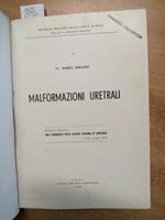 Mario Arduini - Malformazioni Uretrali - 1951 E.M.E.S.