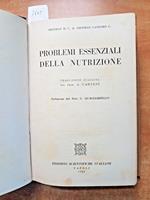 Problemi Essenziali Della Nutrizione 1948 Sherman - Edizioni Scientifiche