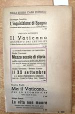 Il Papato Contro L'Italia Trevisani/Canzio - 1950 Cultura Nuova - Milano