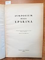 Symposium Sulla Eparina - 1955 - Tamburini Chimica Biochimica Trombo Flebo(