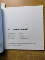 Cattedrali D'Acciaio Catalogo Mostra 2007 Pusch West Braun U-Inductio Pavia