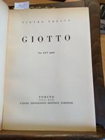 Pietro Toesca - Giotto - Biografia Illustrata 1941 Utet
