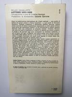 Felice Cavallotti Lettere 1860-1898 Feltrinelli Biografie Epistolari 1979