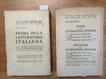 Giuseppe Fanciulli - Antologia Della Letteratura Italiana 1937 Sei 2 Vol.(3