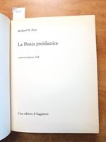 Il Portolano 7 Il Saggiatore: La Persia Preislamica 1963 Richard N. Frye