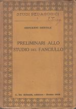 Preliminari allo studio del fanciullo