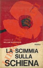 scimmia sulla schiena