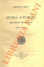 Storia di Europa nel secolo decimonono.