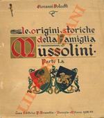 Le origini storiche della famiglia Mussolini. Parte prima.