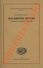 Macarone minori. Zanitonella - Moscheide - Epigrammi