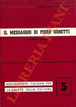 Il messaggio di Piero Gobetti