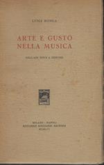 Arte E Gusto Nella Musica