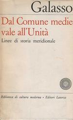 Dal Comune medievale all'Unità. Linee di Storia meridionale