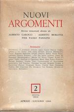 Nuovi Argomenti 2 Aprile-Giugno 1966