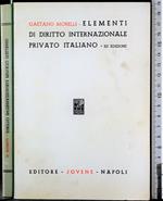 Elementi di diritto internazionale privato Italiano