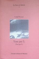 Vose par S.: (voci per S.)