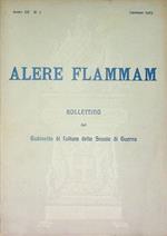 Alere flammam: bollettino del Gabinetto di Cultura della Scuola di Guerra: Anno III - N. 1 (gennaio 1925)