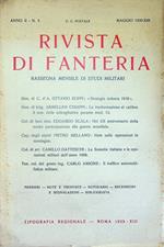 Rivista di fanteria: rassegna mensile di studi militari: Anno II - N. 5 - Maggio 1935-XIII