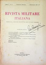 Rivista militare italiana: A. I - N. 9 (settembre 1927)