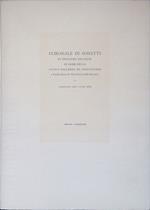 Coronale di sonetti in dialetto milanese in lode della Nuova Galleria de Cristoforis e l'indicazione de' Conduttori delle Botteghe. Almanacco per l'anno 1833