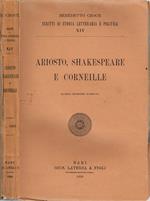 Ariosto, Shakespeare e Corneille