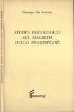 Studio psicologico sul Macbeth dello Shakespeare