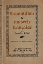 Echantillon de causerie francaise