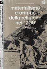 Materialismo e origine della religione nel '700