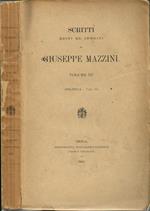 Scritti politici editi ed inediti di Giuseppe Mazzini