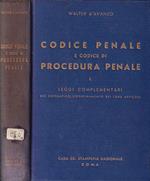 Codice penale e Codice di procedura penale e Leggi complementari