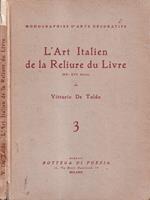 L' art Italien de la Reliure du Livre