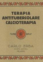 Terapia antitubercolare calcioterapia