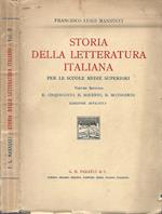 Storia della letteratura italiana per le scuole medie superiori