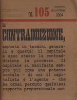 La Contraddizione n. 105 novembre - dicembre 2004