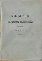 Kalendarium Beneventanae archidioeceseos anno domini MDCCCC