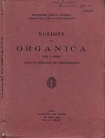 Nozioni di Organica per i Corsi Allievi Ufficiali di Complemento