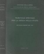 Tribunale speciale per la difesa dello Stato. Decisioni emesse nel 1934