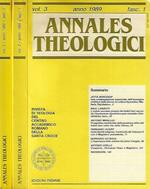 Annales Theologici, anno 1989, vol. 3, fasc. 1 - 2