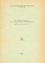 La dimension humaine dans l'evolution de l'environnement (Principauté de Monaco, 22 octobre 1976)