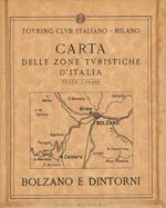 Carta delle zone turistiche d'italia