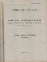 Commissione parlamentare d'inchiesta sulla costruzione dell'aerporto di Fiumicino (Legge 5 maggio 1961, n. 325) - Doc. XI N. 2-bis Fascicolo I