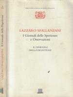 Lazzaro Spallanzani. I giornali delle speranze e Osservazioni