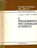 Il procedimento per convalida di sfratto