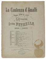 Contessa D'amalfi. Dramma Lirico In 4 Atti. Riduzione Per Pianoforte [Spartito] - Petrella Errico (Musica), Peruzzini G. (Parole), - Giudici E Strada, Circagiudici E Strada, Circa - 1860