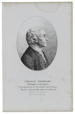 Portrait De Abraham Trembley (Philosophe Et Zoologiste) 1710-1784. Gravure Sur Acier Dessinée Et Gravée Par Ambroise Tardieu - 1825