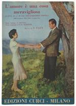 L' Amore è Una Cosa Meravigliosa. Spartito X Canto Mandolino O Fisarmonica - Devilli, Webster, Fain - Edizioni Curci - 1955