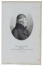 Portrait De Jean Theophile Gahn (Chimiste) 1745-1818. Gravure Sur Acier Dessinée Et Gravée Par Ambroise Tardieu - 1825