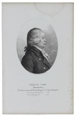 Portrait De Martin Vahl (Botaniste) 1749-1804. Gravure Sur Acier Dessinée Et Gravée Par Ambroise Tardieu - 1825