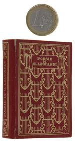 Poesie Di Giacomo Leopardi. Edizione Vade-Mecum [Cm 6,5x4,5x1] - Leopardi Giacomo - Barbera, - 1950